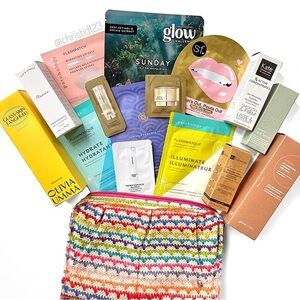 Luxury Skincare Bundle Full Size Products Masks Serum Set